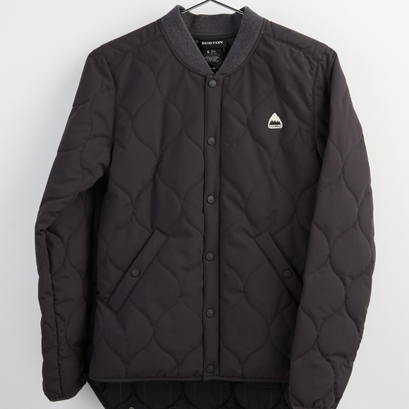 Burton grey Kiley insulator quilted jacket sz s small preloved - Picture 5 of 13